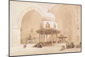 Mosque of Sultan Hassan, 1848-David Roberts-Mounted Giclee Print