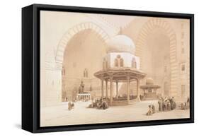 Mosque of Sultan Hassan, 1848-David Roberts-Framed Stretched Canvas