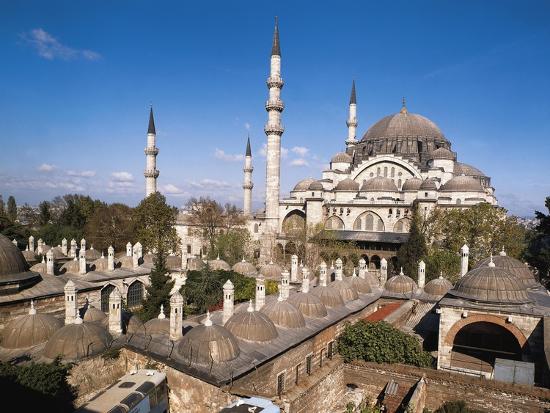 Mosque Of Sultan Suleyman Magnificent Giclee Print AllPosters Mosque Of Sultan Suleyman Magnificent Giclee Print AllPosters