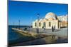 Mosque of the Janissaries, in the Venetian Port of Chania, Crete, Greek Islands, Greece, Europe-Michael Runkel-Mounted Photographic Print