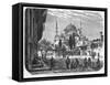 Mosque of Yeni-Jami, Near the Galata Bridge-null-Framed Stretched Canvas