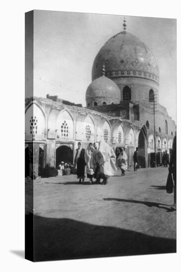 Mosque on New Street, Baghdad, Iraq, 1917-1919-null-Stretched Canvas