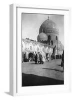 Mosque on New Street, Baghdad, Iraq, 1917-1919-null-Framed Giclee Print