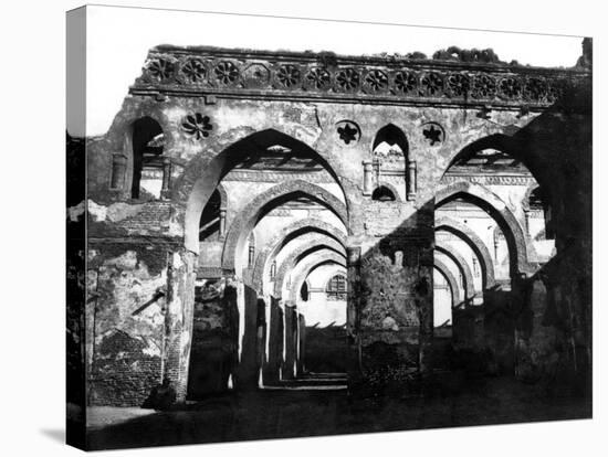 Mosque Ruin, Cairo, Egypt, 1878-Felix Bonfils-Stretched Canvas