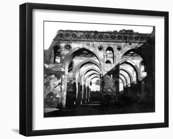 Mosque Ruin, Cairo, Egypt, 1878-Felix Bonfils-Framed Giclee Print