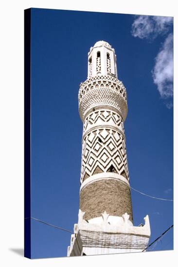 Mosque, Sanaa, Yemen-Vivienne Sharp-Stretched Canvas