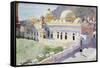 Mosque, Taiz, Yemen, 1990-Lucy Willis-Framed Stretched Canvas