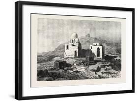 Mosque-Tomb Near Assouan, Egypt, 1879-null-Framed Giclee Print