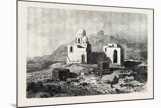 Mosque-Tomb Near Assouan, Egypt, 1879-null-Mounted Giclee Print