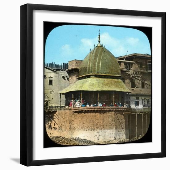 Mosque with a Golden Roof, India, Late 19th or Early 20th Century-null-Framed Giclee Print