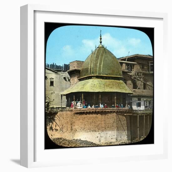 Mosque with a Golden Roof, India, Late 19th or Early 20th Century-null-Framed Giclee Print