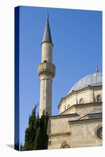 Mosque with Minarets, Baku, Azerbaijan-Michael Runkel-Stretched Canvas