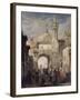Mosquée d'al-Azhar au Caire-Adrien Dauzats-Framed Giclee Print