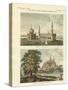 Mosques and Pagodas in Hindustan-null-Stretched Canvas