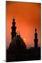 Mosques and Sunset in Cairo, Egypt-Glen Allison-Mounted Photographic Print