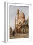 Mosques in the Sharia Bab-El-Wazir, Cairo-Walter Spencer-Stanhope Tyrwhitt-Framed Giclee Print