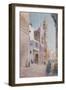 Mosques in the Sharia Bab-El-Wazir, Cairo-Walter Spencer-Stanhope Tyrwhitt-Framed Giclee Print