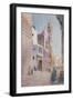 Mosques in the Sharia Bab-El-Wazir, Cairo-Walter Spencer-Stanhope Tyrwhitt-Framed Giclee Print