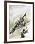 Mosquitoes Bombing Amiens Jail-Graham Coton-Framed Giclee Print