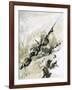 Mosquitoes Bombing Amiens Jail-Graham Coton-Framed Giclee Print