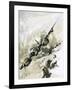 Mosquitoes Bombing Amiens Jail-Graham Coton-Framed Giclee Print