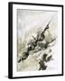 Mosquitoes Bombing Amiens Jail-Graham Coton-Framed Giclee Print