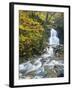 Moss Glen Falls in Autumn, Granvillie, Vermont, USA-Adam Jones-Framed Photographic Print