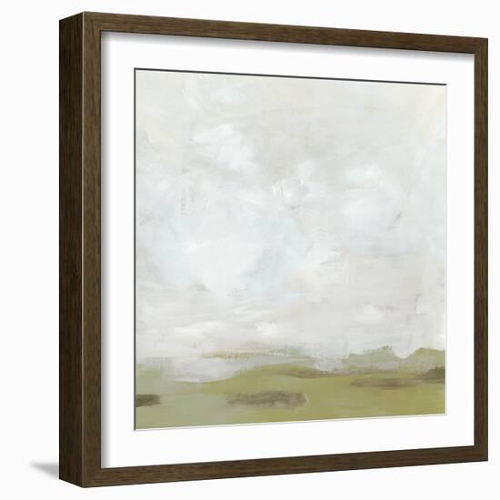 Moss Horizon II-June Vess-Framed Art Print