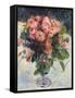 Moss-Roses, c.1890-Pierre-Auguste Renoir-Framed Stretched Canvas