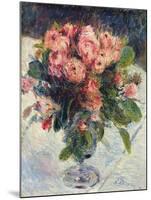 Moss-Roses, c.1890-Pierre-Auguste Renoir-Mounted Giclee Print