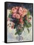 Moss-Roses, c.1890-Pierre-Auguste Renoir-Framed Stretched Canvas