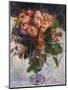 Moss Roses, circa 1890-Pierre-Auguste Renoir-Mounted Giclee Print