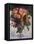 Moss Roses, circa 1890-Pierre-Auguste Renoir-Framed Stretched Canvas