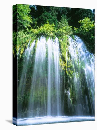 Mossbrae Falls CA USA-null-Stretched Canvas