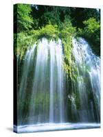 Mossbrae Falls CA USA-null-Stretched Canvas