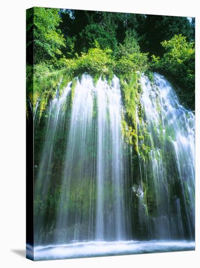 Mossbrae Falls CA USA-null-Stretched Canvas