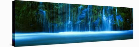 Mossbrae Falls, Sacramento River, Shasta Cascade, Dunsmuir, California, USA-null-Stretched Canvas