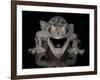 Mossy Leaf-Tailed Gecko, (Uroplatus Sikorae) Captive from Madgascar-Michael D. Kern-Framed Photographic Print