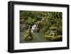 Mossy Waterfall, Portland Japanese Garden, Portland, Oregon, Usa-Michel Hersen-Framed Photographic Print