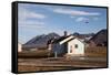 Most Northerly Post Office in the World, Ny Alesund, Svalbard, Norway, Scandinavia, Europe-David Lomax-Framed Stretched Canvas