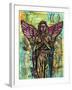 Most Perfect Angel, Angels, Statues, Dripping, Pop Art, Watercolor, Religious, Spirituality-Russo Dean-Framed Giclee Print