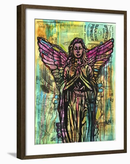 Most Perfect Angel, Angels, Statues, Dripping, Pop Art, Watercolor, Religious, Spirituality-Russo Dean-Framed Giclee Print