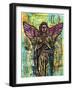 Most Perfect Angel, Angels, Statues, Dripping, Pop Art, Watercolor, Religious, Spirituality-Russo Dean-Framed Giclee Print