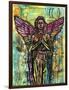 Most Perfect Angel, Angels, Statues, Dripping, Pop Art, Watercolor, Religious, Spirituality-Russo Dean-Framed Giclee Print