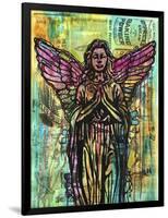 Most Perfect Angel, Angels, Statues, Dripping, Pop Art, Watercolor, Religious, Spirituality-Russo Dean-Framed Giclee Print