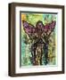 Most Perfect Angel, Angels, Statues, Dripping, Pop Art, Watercolor, Religious, Spirituality-Russo Dean-Framed Premium Giclee Print