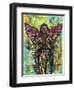 Most Perfect Angel, Angels, Statues, Dripping, Pop Art, Watercolor, Religious, Spirituality-Russo Dean-Framed Premium Giclee Print