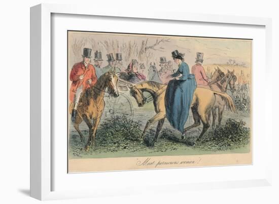 Most Pernicious Woman!, 1865-Hablot Knight Browne-Framed Giclee Print