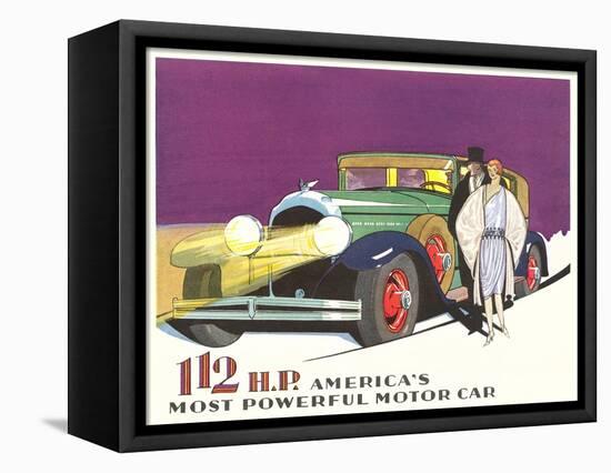 Most Powerful Motor Car-null-Framed Stretched Canvas