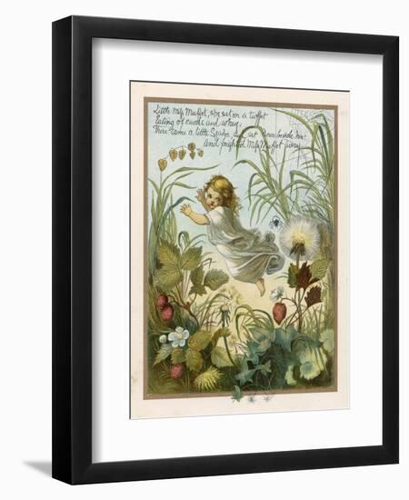 Most Versions Have a Big Spider But This Has Only a Little One-Eleanor Vere Boyle-Framed Art Print